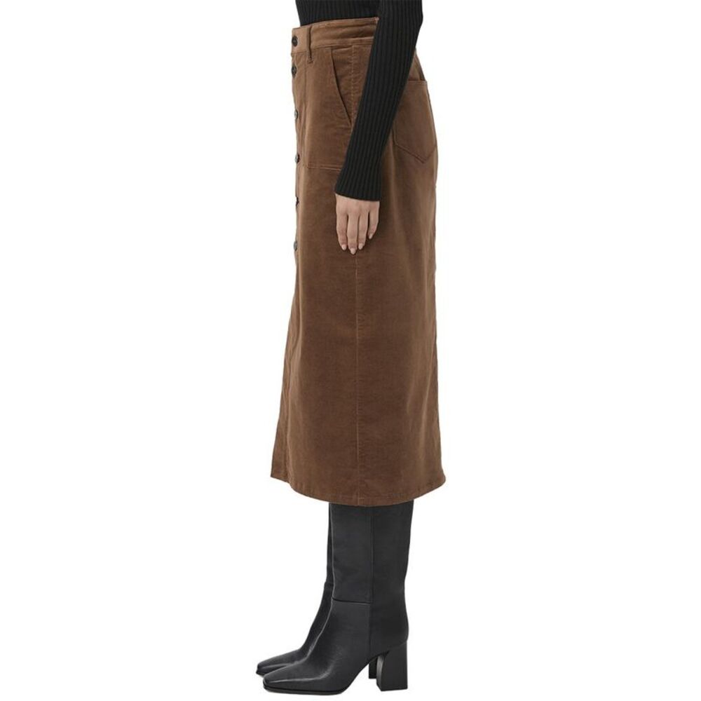 Paige Womens   Meadow Midi Skirt, Brown - Picture 3 of 5